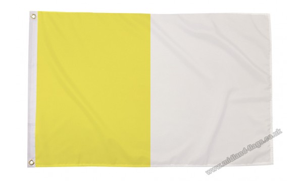Saffron and White Irish County Flag
